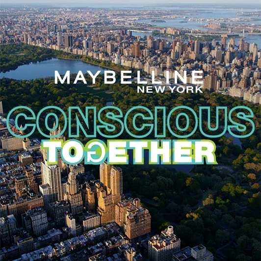 Bannière Maybelline Green Edition Conscious Together 532x532 R1