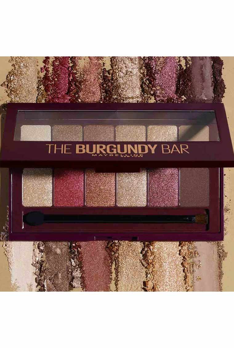 maybelline palette ombre a paupieres the burgundy bar packshot texture