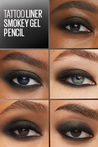 Grille teinte Info produit Crayon gel Tattoo Liner Smokey