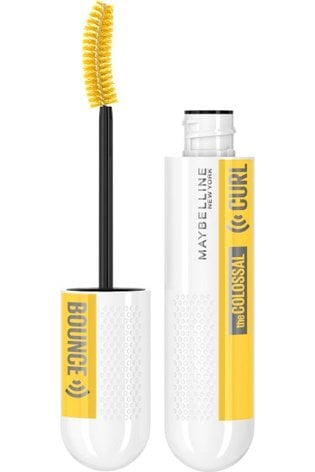 Mascara lavable Maybelline Colossal Curl Bounce Blackest Black 041554069563 principal