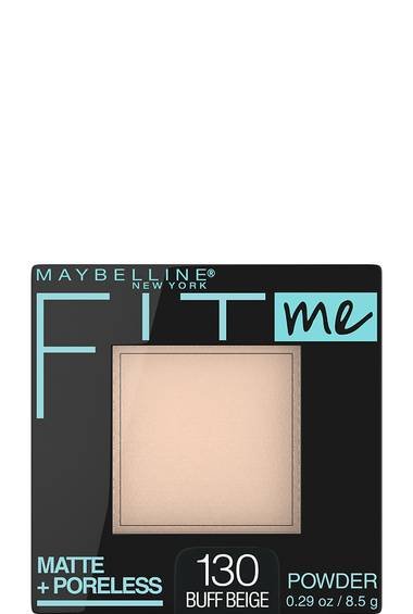 maybelline fitme matte poreless powder 130 buff beige 041554433807 primary 760x1130