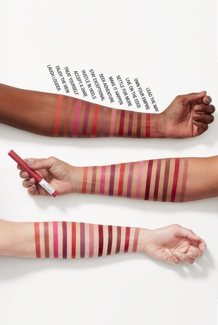 maybelline superstay matte lip crayon 12hr swatch