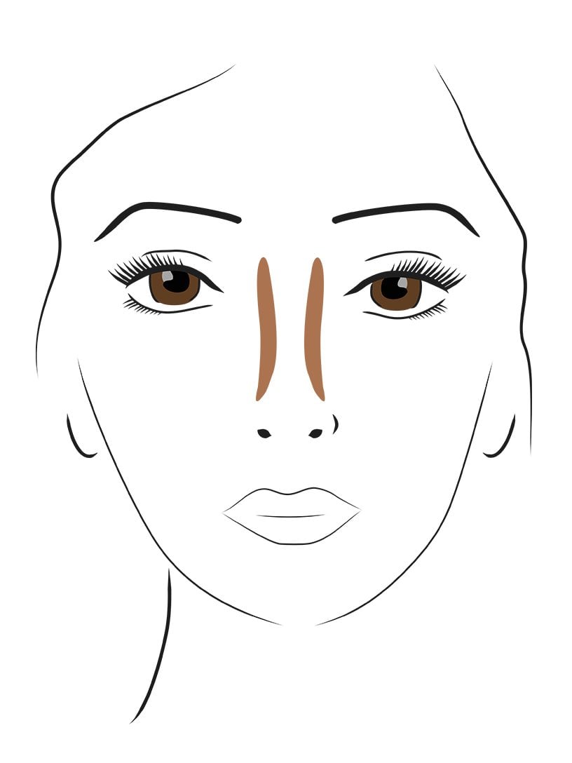 maybelline contouring facile affiner nez etape 1 3x4